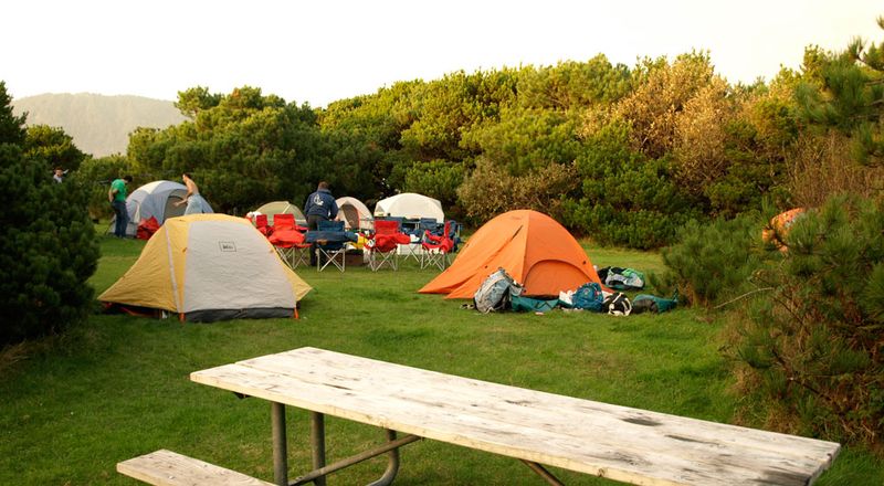 Camping Beneath the Stars
