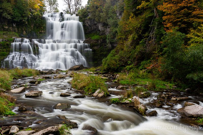 Perryville Falls (Canaseraga Creek, near Chittenango)