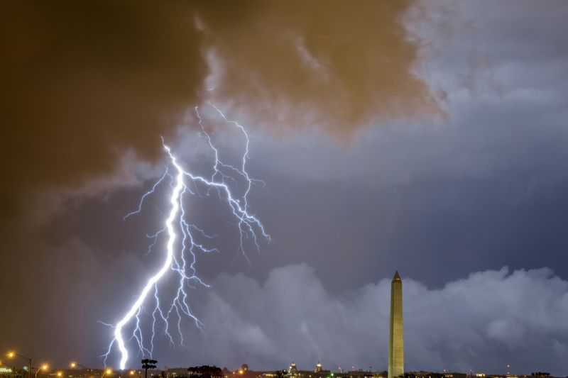 Midweek: Clouds and More Thunderstorms