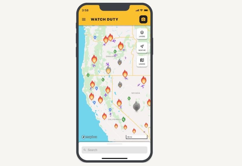 Download Real-Time Wildfire Alert Apps