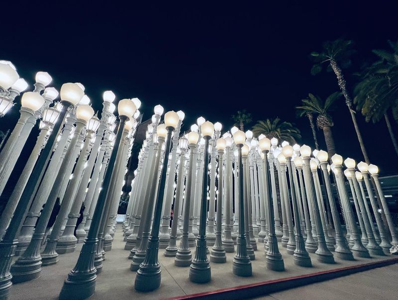 Urban Light at LACMA