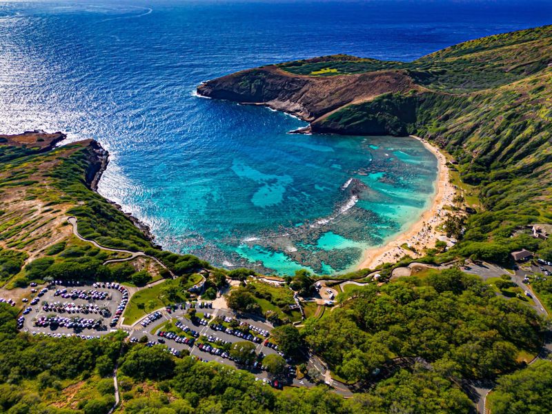 Hanauma Bay Nature Preserve on Oahu