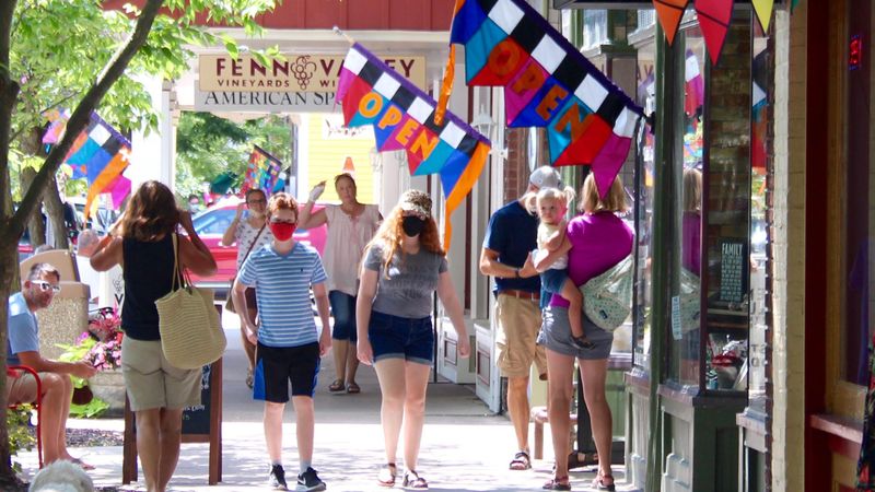 Saugatuck's Summer Population Explosion