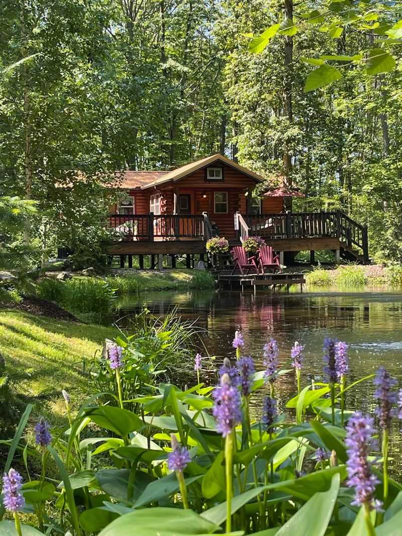 Scenic Cabins Along the Cuyahoga River