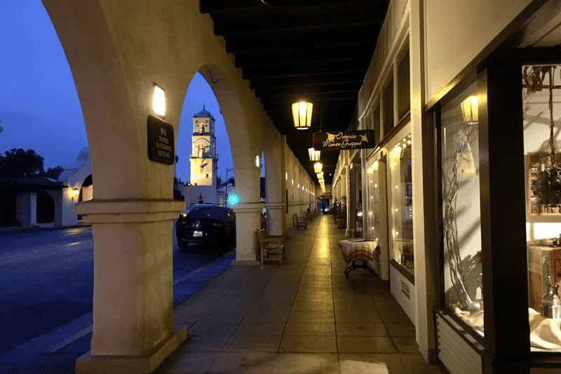 Charming Downtown Arcade Preserves Historic Character