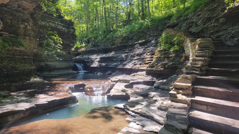 Buttermilk Falls: The Cascading Staircase