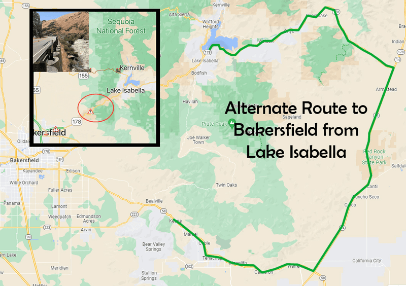 Detours and Alternate Routes Drivers Relied On