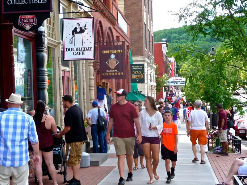 Cooperstown: Baseball Hall of Fame Crowds Overtake Small-Town Feel