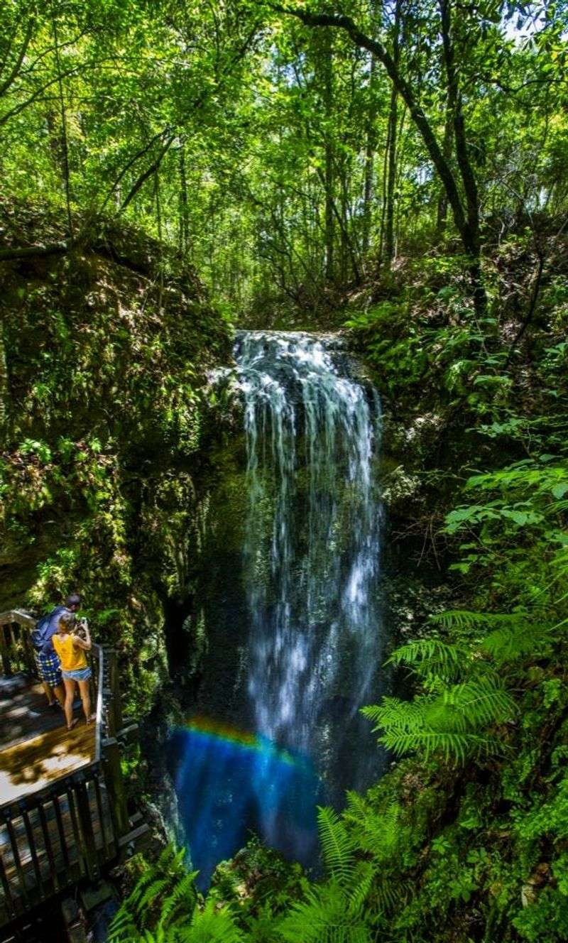 Falling Waters State Park's Disappearing Waterfall