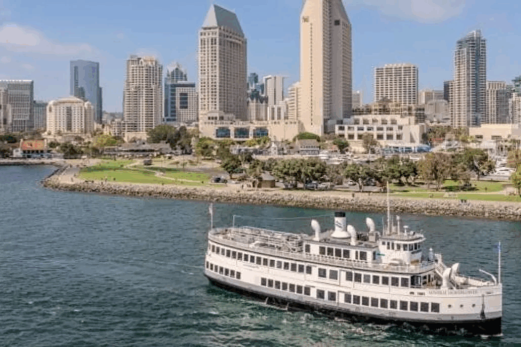 Citycruises runs autumn tours on San Diego's Mission Bay.