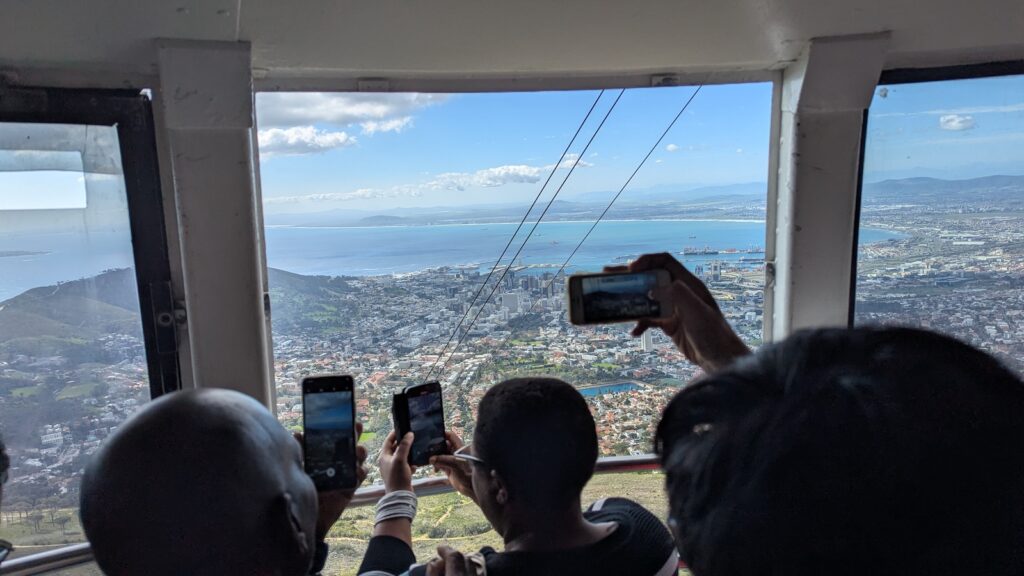 The Table Mountain gondola ride to the summit is a must-do!