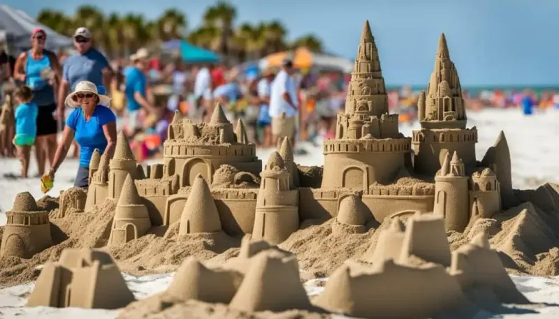 Sandcastle Competitions with a Twist