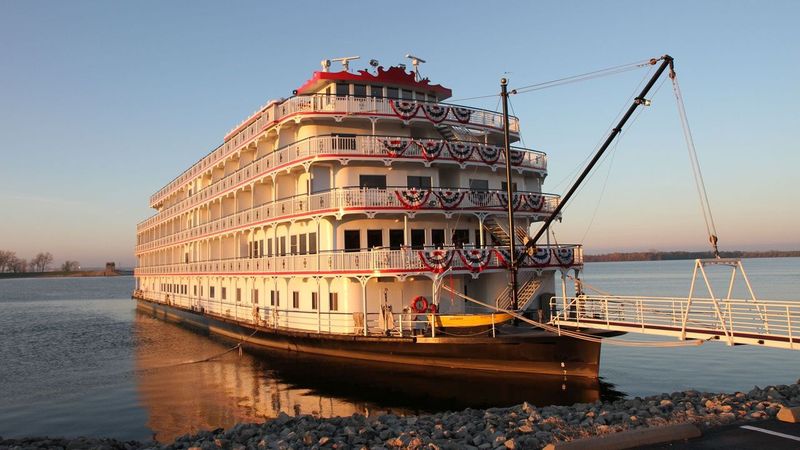 The Gilded Paddleboat