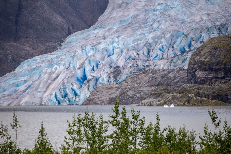 Majestic Glaciers and Ice Fields
