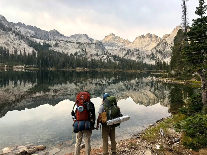 Packed Trails in the Sawtooths