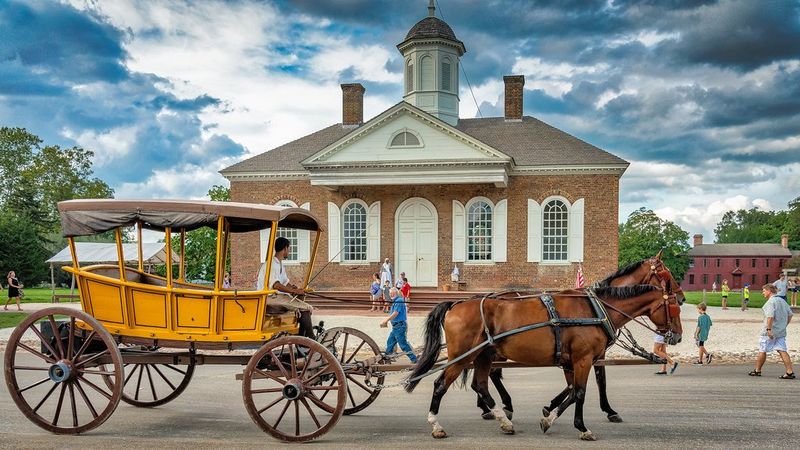A living history museum outdoors