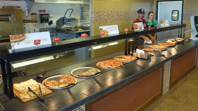 Endless Rows of Pizza and More
