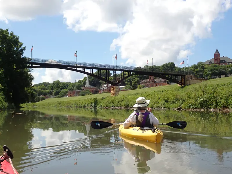 River, Bluffs, And That Curvy Landscape