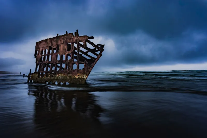 The Shipwreck of the Peter Iredale