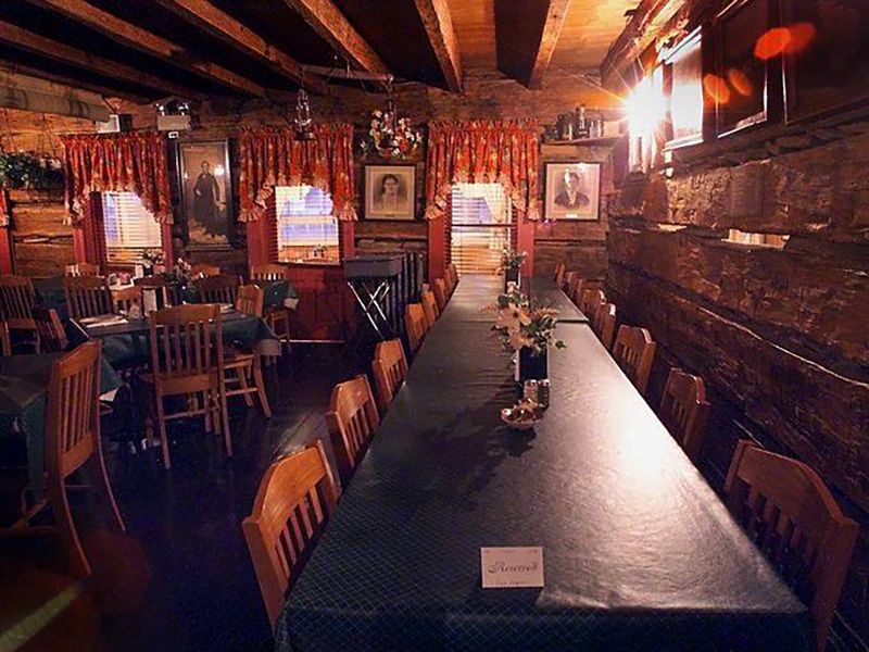 Rustic Log Cabin Charm Creates Cozy Ambiance