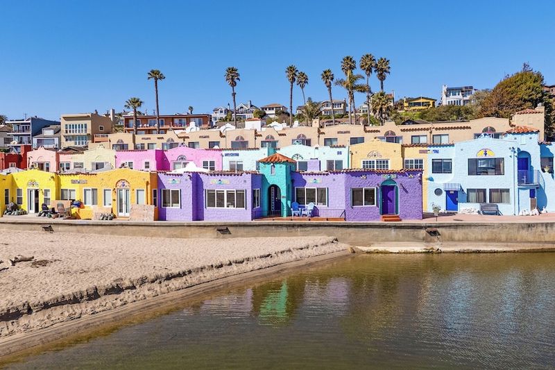 Colorful Seaside Cottages Adding to the Charm