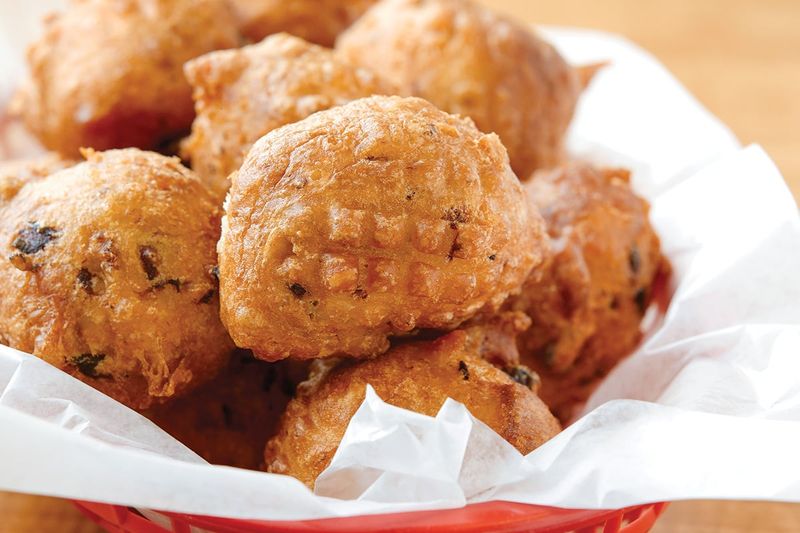 Clam cakes done the traditional way