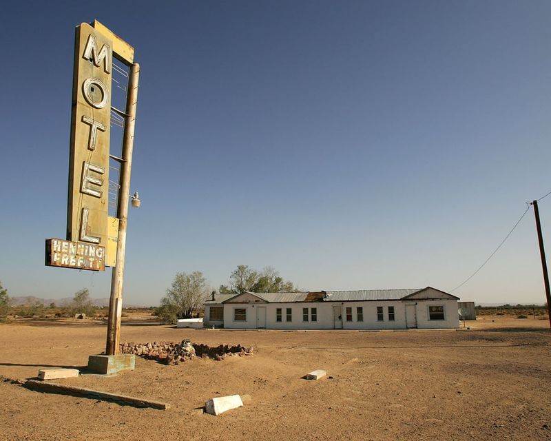 Route 66 Ghost Town Remnants (Mojave Desert)
