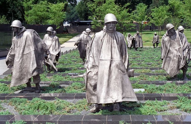 Climbing on War Memorial Sculptures