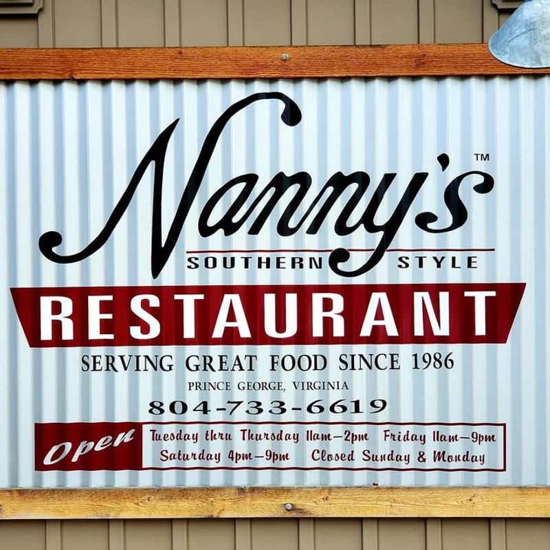 Nanny’s Southern Style Restaurant (Petersburg)