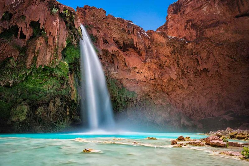 Havasu Falls' Turquoise Waters