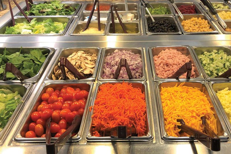 The Salad Bar That Puts Others To Shame