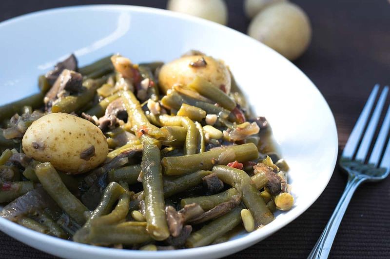 Vegetables Cooked Without Meat