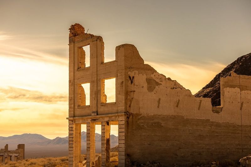Rhyolite: Ruins And Art On The Nevada Border
