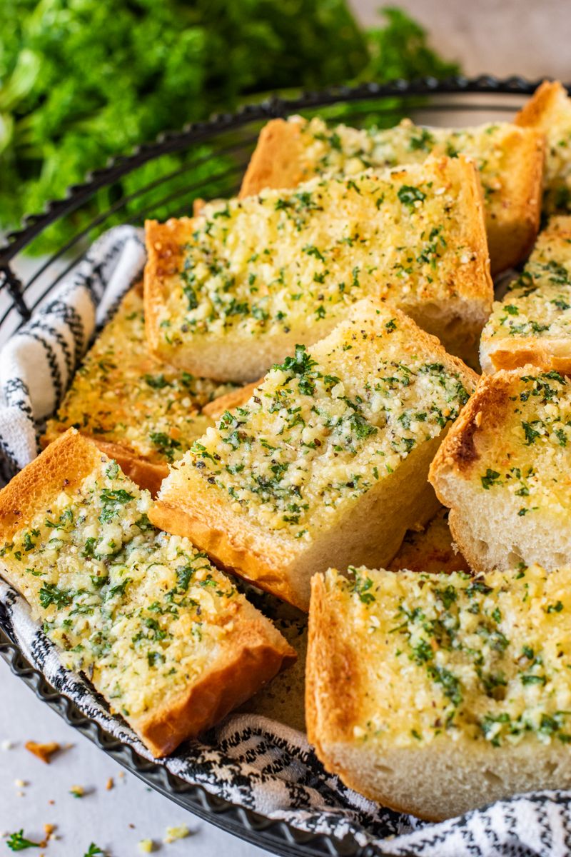 Garlic Bread and Sweet Surprises