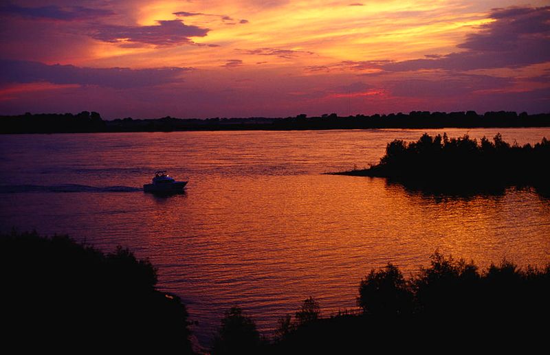 Peaceful Small Towns and River Sunsets