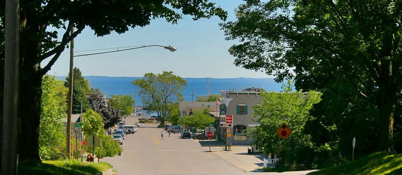 Northport's Waukazoo Street - Sleepy Fishing Village Turned Artistic Haven