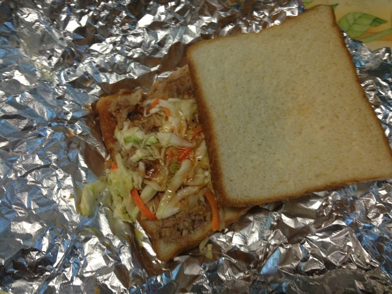 The Iconic Chopped Pork Sandwich