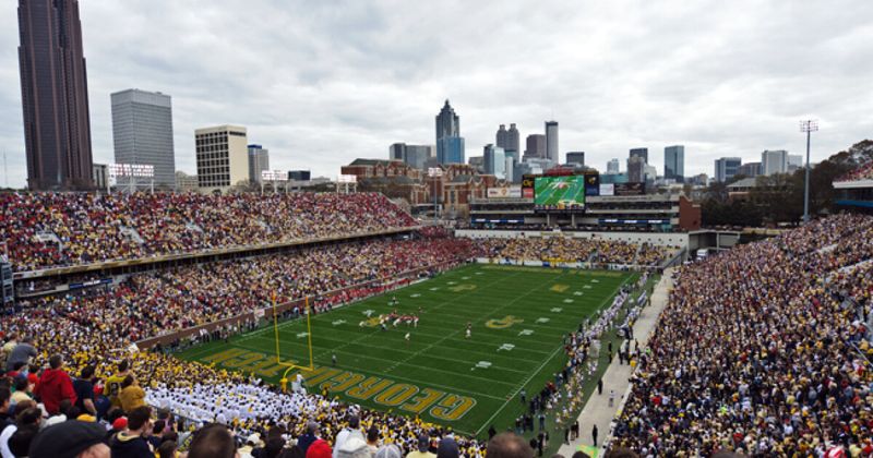 Virginia Tech at Georgia Tech Football Game