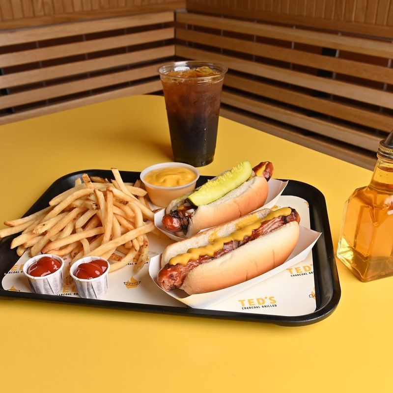 Ted's Hot Dogs – Charcoal-Grilled Perfection