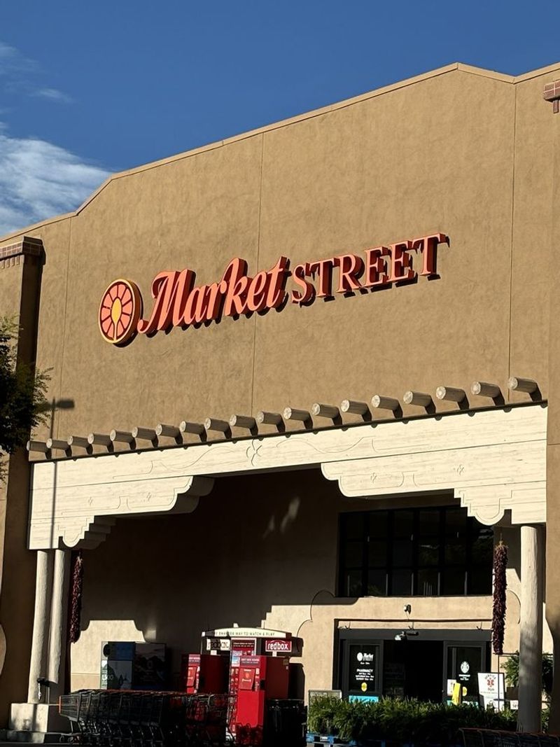 Meat counter at Market Street (Santa Fe)