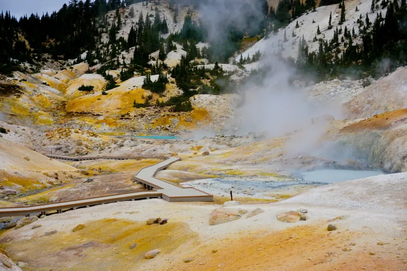 Bumpass Hell: The Surreal Steaming Valley