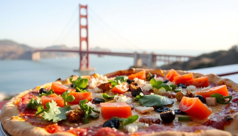 California-style Pizza