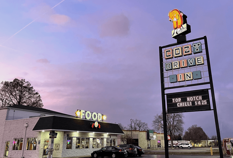 Photo Opportunity Under the Iconic Sign