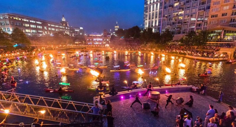 The Rivers Get Set on Fire for Art and Community