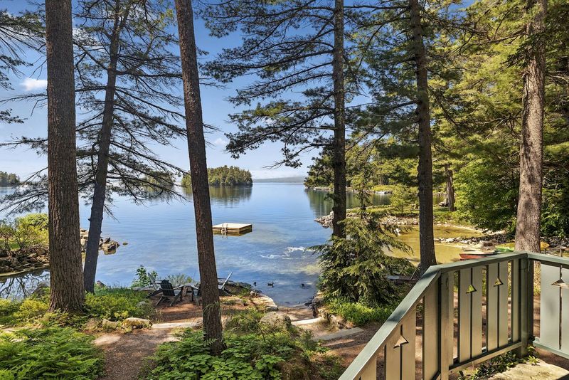 Pristine Sebago Lake Setting