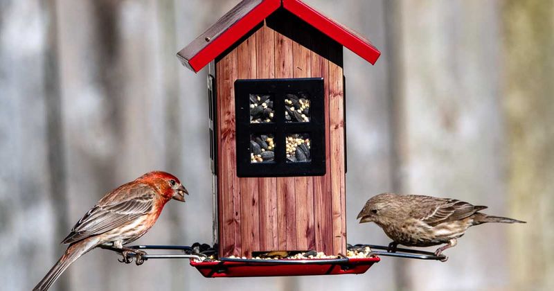 When bird feeders become a gray area