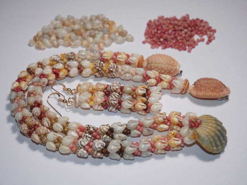 Unique Jewelry and Shell Lei