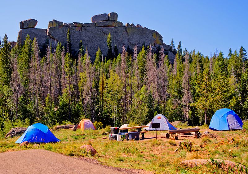 Vedauwoo Recreation Area Picnic Pullouts, Medicine Bow-Routt NF