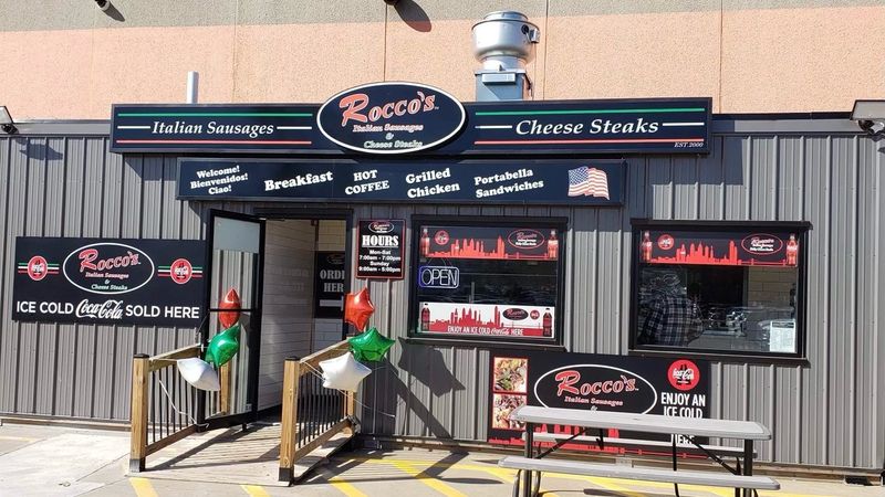 Rocco’s Italian Sausage cart at Home Depot Columbus Blvd