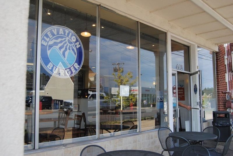 Elevation Burger, Falls Church / Virginia origins